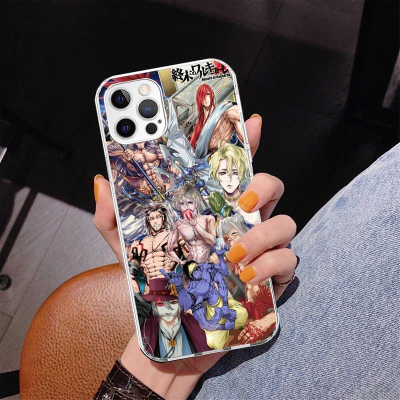 Custodia per Telefono Anime Record of Ragnarok Per iPhone 17 Air 16 Pro Max 16E 15 + 14 Plus 11 12 13 Mini 7 8 SE Copertina Stampata Regalo Fundas 1