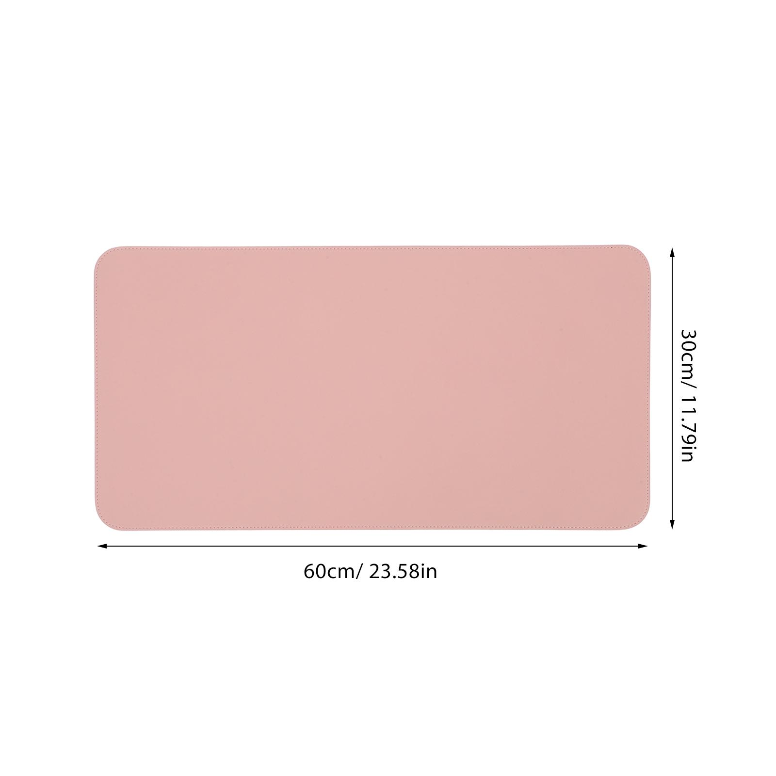 Extra Large Mouse Pad Stain Resistant Desk Mat Waterproof Scratch Proof for Office Desk Decor Women Gamers Designers Large розовый
