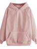 2023 Autumn/Winter Women's Plus Velvet Thick Loose Hooded Sweatshirt