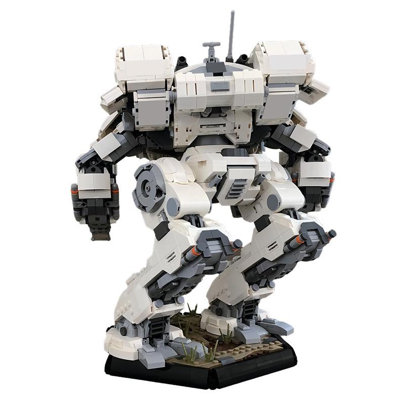 BattleTech Catapult King Crab Mech Building Blocks Set Military Armor Robot AF-03 Model DIY Creative Toys for Kids Adults Gifts