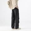 Mountain overalls men's spring and autumn pure cotton versatile American trendy casual pants loose straight large size trousers