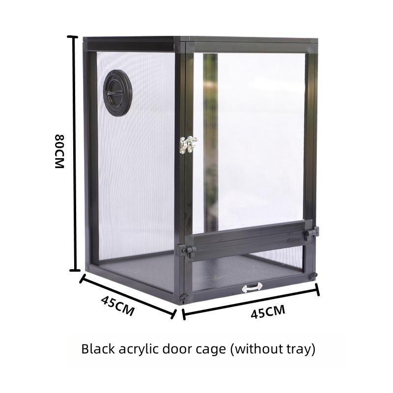 Aluminum Alloy Cage For Chameleon Horned Frog Lizard Breeding Box
