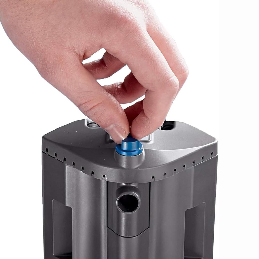 OASE BioPlus 50 (77001), a Small Aquarium Filter for 30-45cm Aquariums, with Adjustable Flow Rate, Corner Installation, and Quiet Operation.
