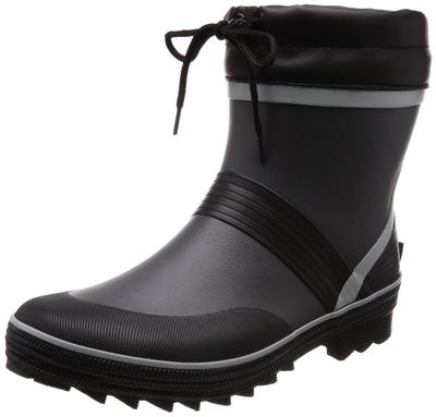 Regenstiefel mit kurzem mit cm [Heigy] Überzug, Typ, Einlegesohle, CM-2911, Herren, grau, 25.5~26.0