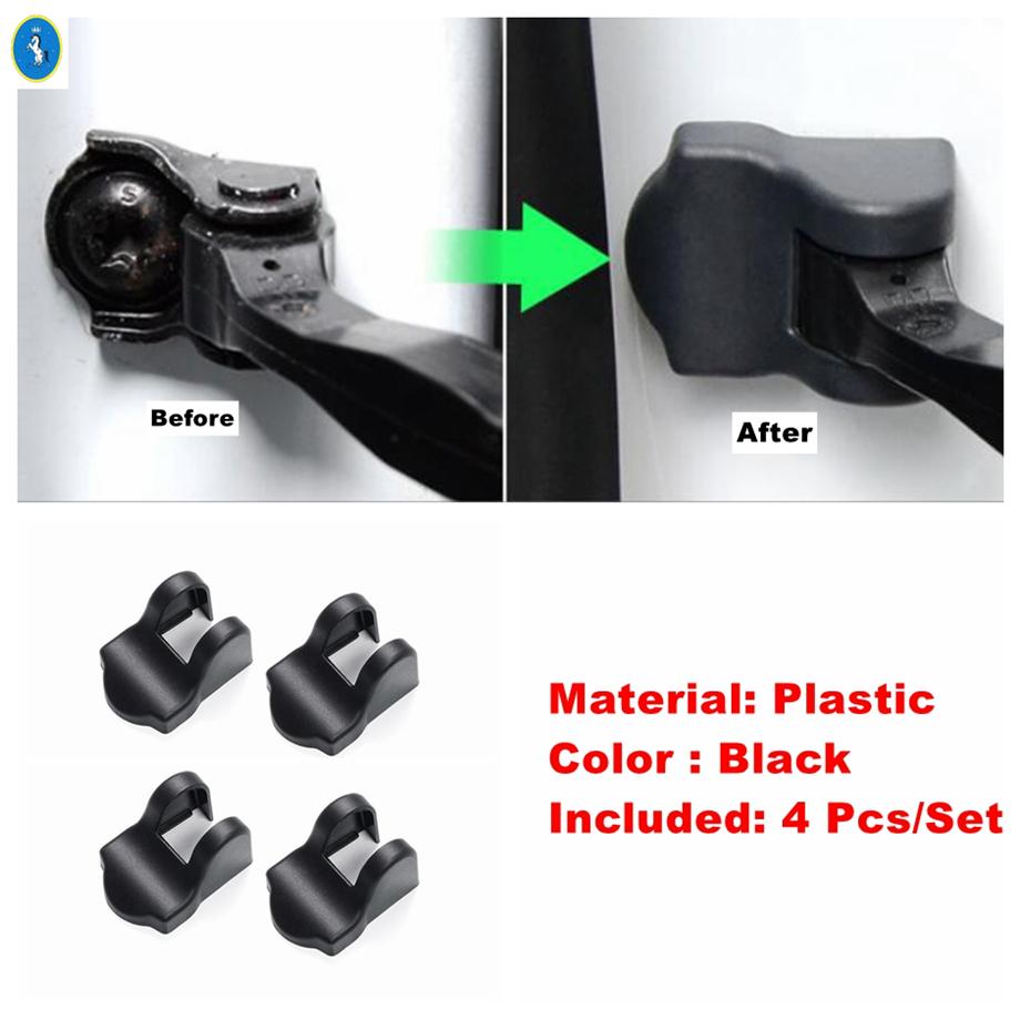 Car Door Lock Protective Cover Trim For Tesla Model Y  - 2024 Protect Door Lock Stopper Limiting Black Plastic Accessories