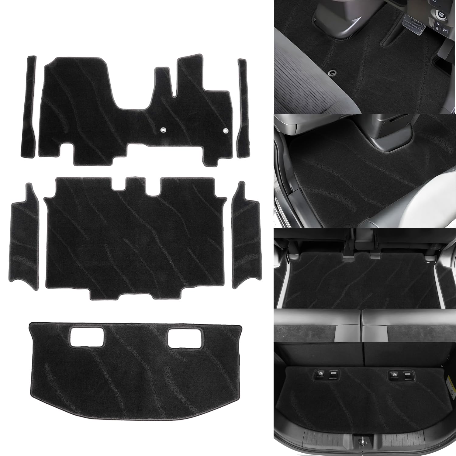 

Шаблон Honda New JF5 JF6 Коврик для пола Второй Боковая подножка для багажа Коврик для груза NBOX Автомобильный коврик Октябрь 2023 Текущий Новый Поддон для багажа Новый На заказ Индивидуальный Интерьер чёрный