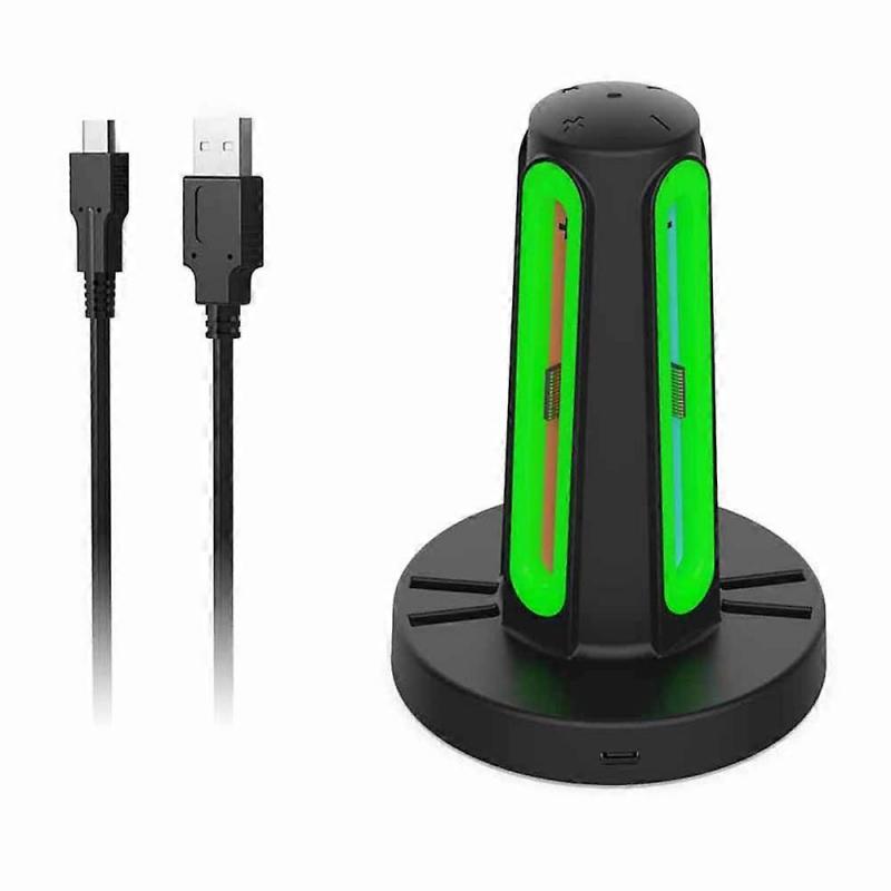 DOBE TNS-3172 For Nintendo Switch 2 Joy-Con Controller 4-Slot Charging Dock with Game Card Storage