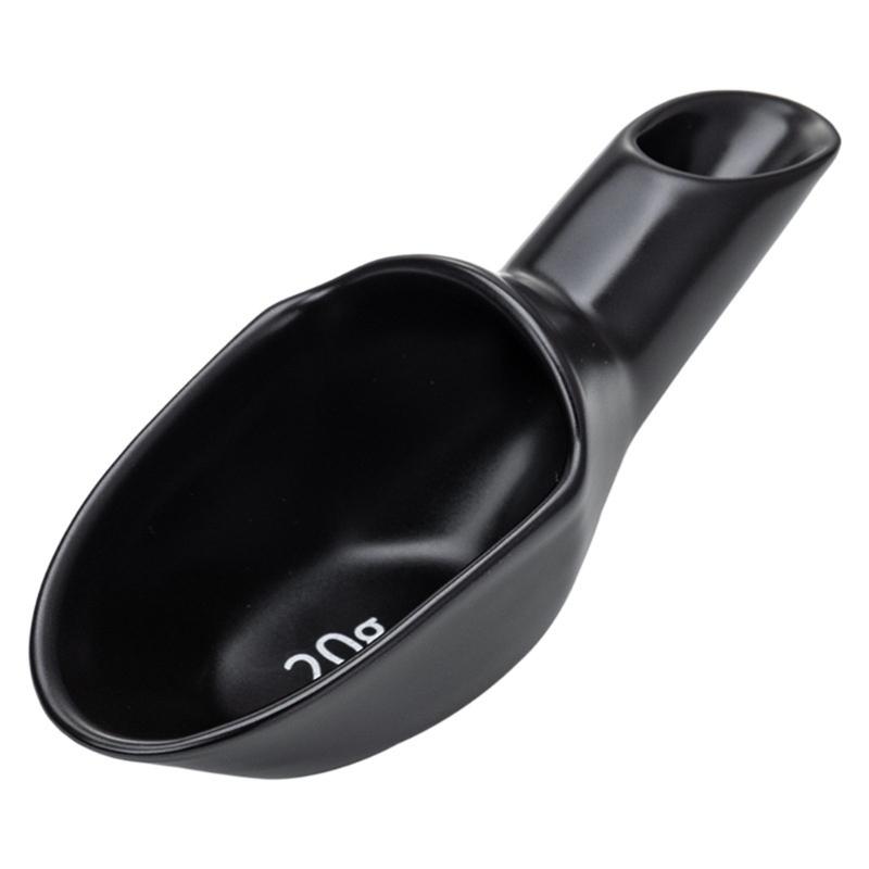 

Convenient Measuring Spoon Multifunctional Coffee Scoops With Wide Mouth Designs for Easy Coffee Powder Measuring чорний