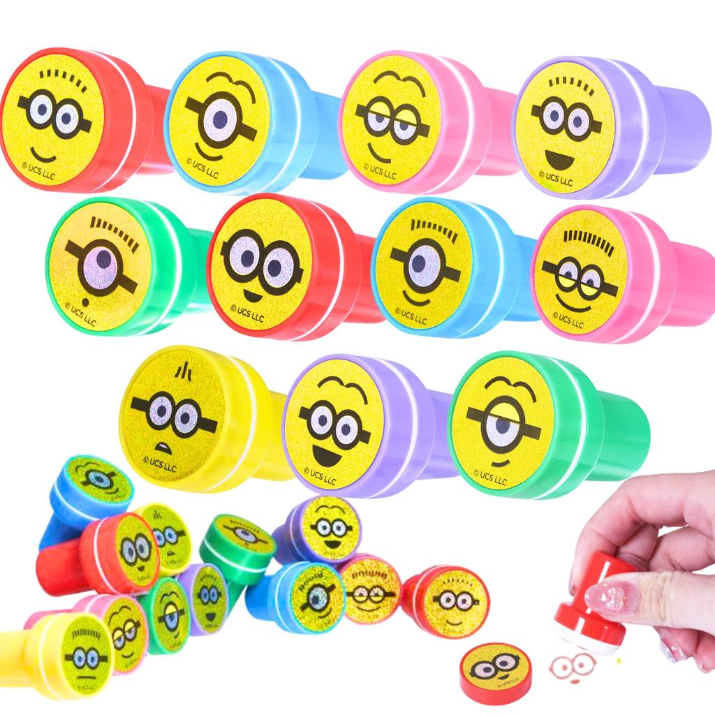 Festival Mimoni Mini Razítka 12 60 Kusů Ceny Postava Roztomilý Děkuji [Šťastné Potřeby] Druhy, Sada, [Festivaly/Události/Dětské Oslavy/Ulice