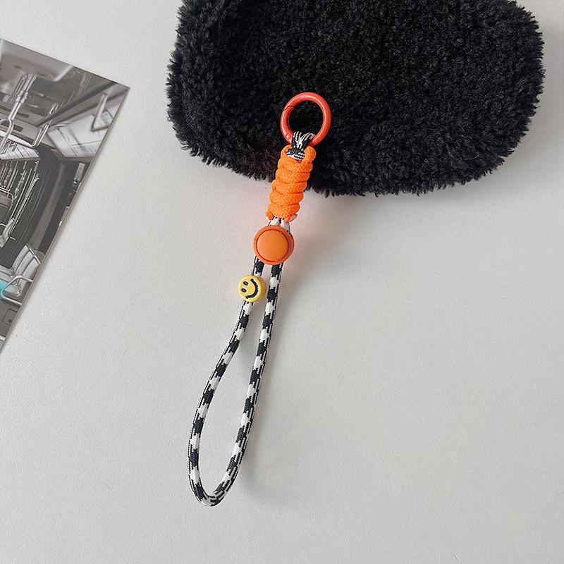 Módní klíčenka kreativní pletená klíčenka na šňůrku pro pouzdro na telefon pro ženy proti ztracení uzlu lano popruh klíčenky od auta diy příslušenství