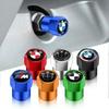 4Pcs Car Wheel Tire Valve Caps Tyre Stem Cover Bolt-In Accessories For BMW 1 3 5 7 Series M Performance M3 M5 M6 F01 F20 F10
