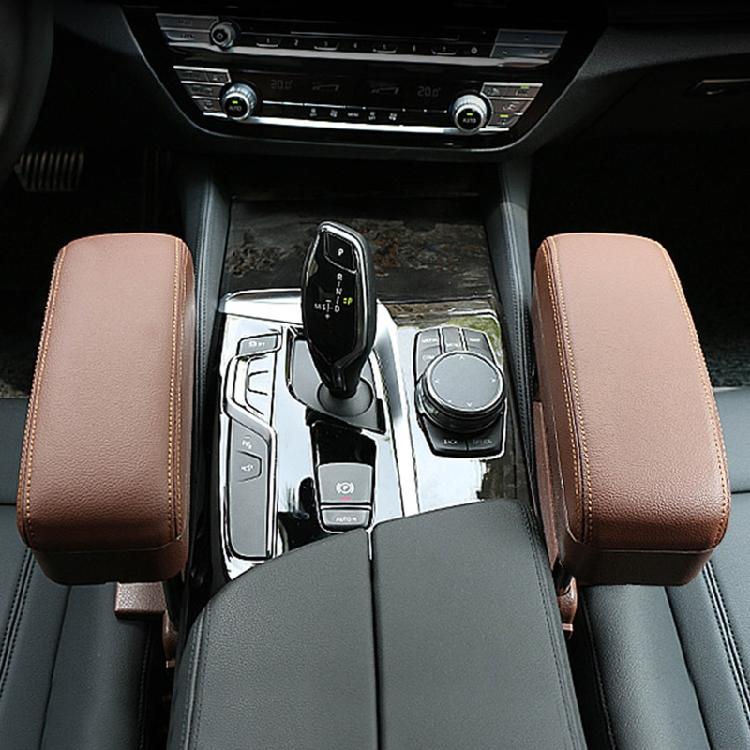 PU Leather Car Armrest Pad Cover Mat Auto for Seat Armrests Box Pads Protector M