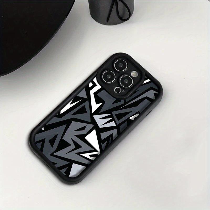 Strange pattern design phone case suitable for iPhone 17 16 15 14 13 12 11 Pro/Max/Plus anti drop and shockproof