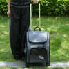 Portable Breathable Foldable Pet Trolley Bag for Cats and Dogs