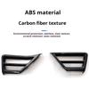 2pcs Carbon Fiber Side Air Conditioning Vent Outlet Cover Trim Sticker For BMW  3 Series G20 2025 Accessories