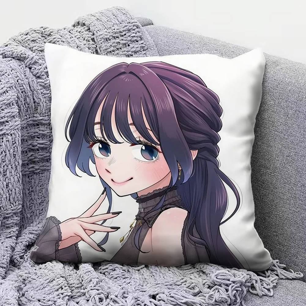 Kaoruko Waguri Kaoru Hana wa Rin to Saku Pillow Covers Home Sofa Cushion Covers and Aecorative Custom