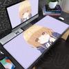 Gamer Locking Edge Table Mat Anime Mahiru Shiina Large Computer Keyboard Mat PC Rubber Accessories HD Printing Office Mouse Pad
