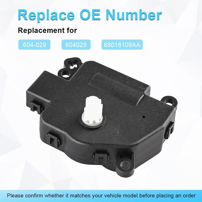 Νέος Ενεργοποιητής Πόρτας Ανάμιξης Θέρμανσης HVAC Για Chrysler Dodge Jeep Ram 68018109AA 604-029 604029