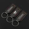 For Cadillac ATS BLS CT4 CT5 CTS ESCALADE SRX STS XT4 XT5 XT6 XTS Leather Car Logo Keychain Alloy Key Rings Chains Pendant