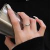 Light Luxury, High-End Sense, Personality, Niche Design, Simple Opening Ring, Cold Wind Ring, Female Index Finger Ring