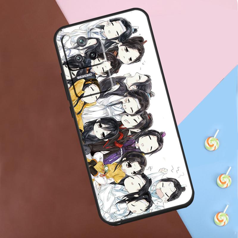 Anime Mo Dao Zu Shi Case For POCO X6 Pro X3 X4 X5 F5 Pro F3 M5s Cover For Xiaomi 13T 14 13 Pro 11T 12T 12 Lite