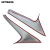 For Toyota Rav4 Rav 4 -  2024 2025 Carbon Fiber Rear Window Side Spoiler Wing Cover Trim Accessories Car Styling