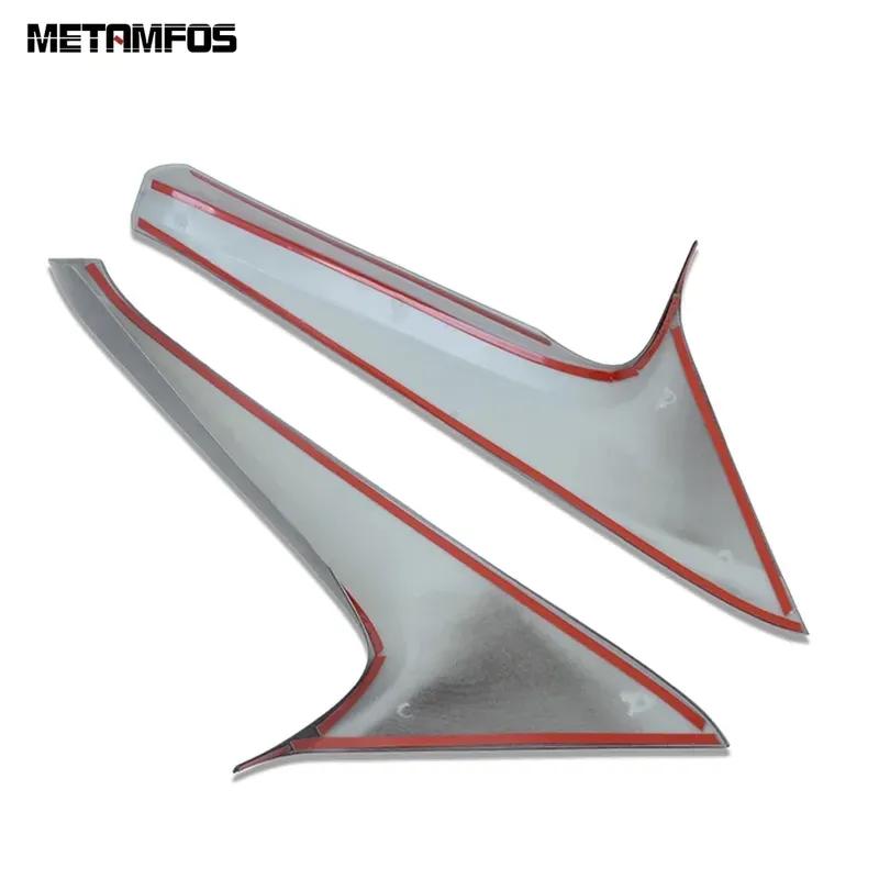 For Toyota Rav4 Rav 4 - 2024 2025 Carbon Fiber Rear Window Side Spoiler Wing Cover Trim Accessories Car Styling