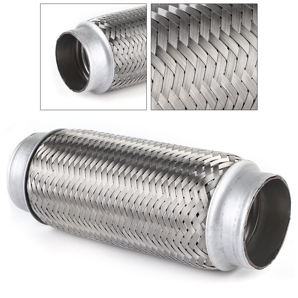 Stainless Steel Exhaust ble Pipe Joint Tube Car Accessories