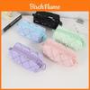 Korean Style Cute Candy Color Pencil Case With Large Zipper For Students And Makeup Storage