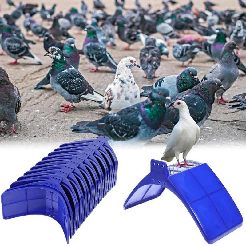 Lightweight Pigeon Perch Durable Portable Standing Holder Weatherproof Birdcage Accessory for Balcony Bird Loft