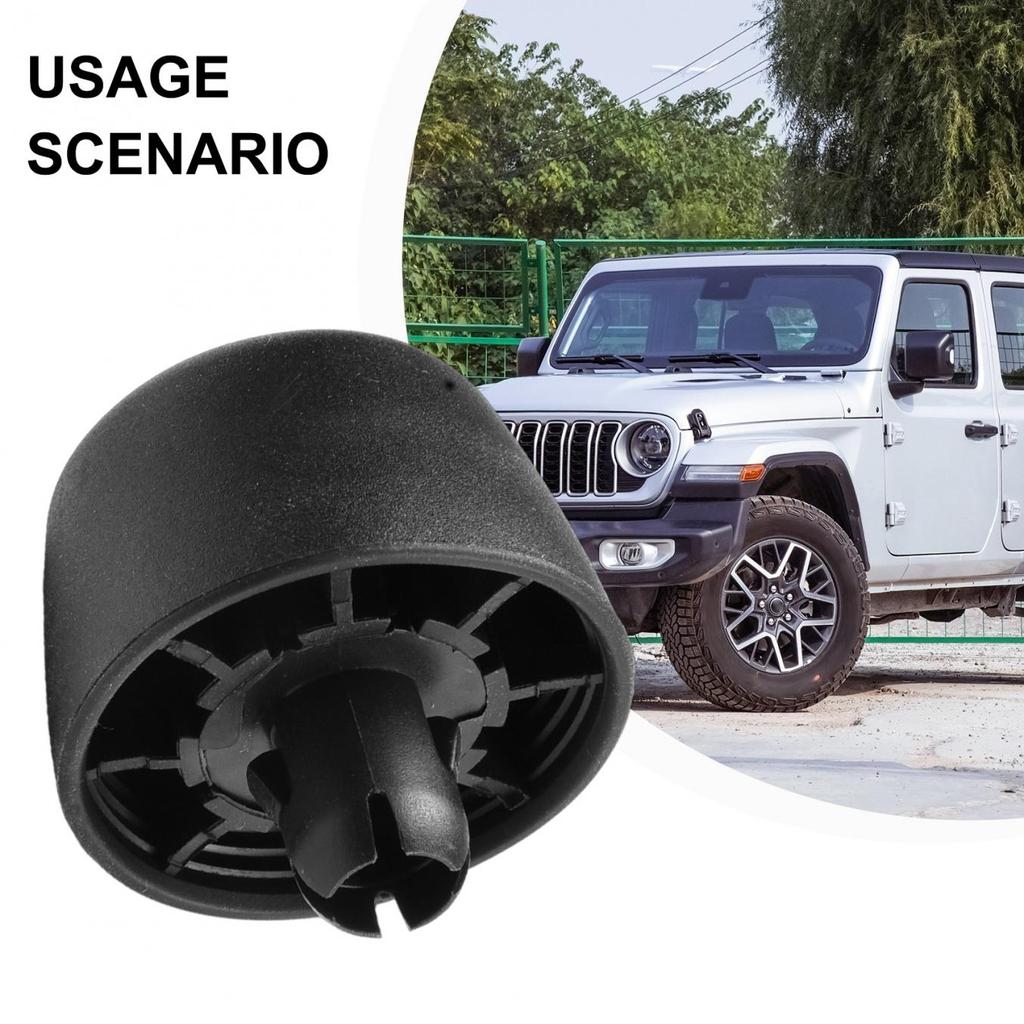 BODY RUBBER BUMPER CUSHION HOOD STOPPERS For JEEP For WRANGLER JK  07-18