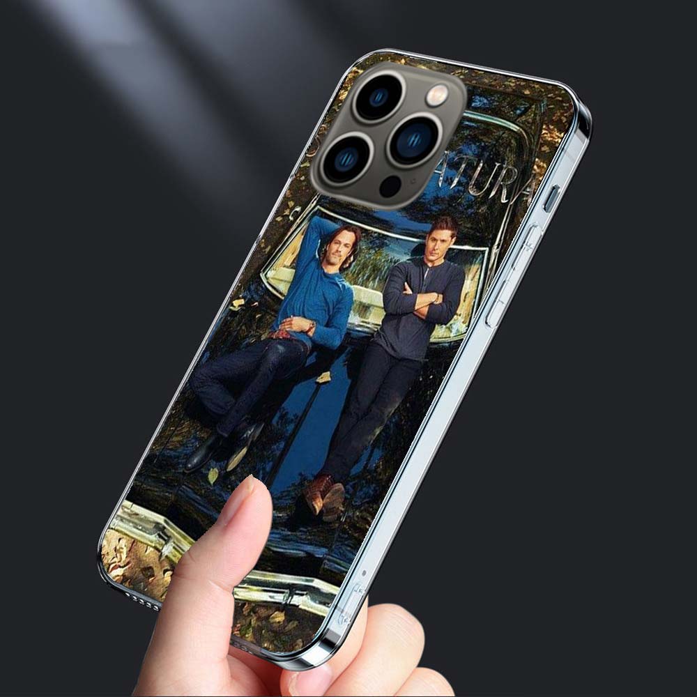 Babaite Supernatural SPN Dean And Sam Phone Case For Apple Iphone 16E Capa 15+ 14 Plus 17 Air 16 Pro Max 12 Pro Cute 13 Mini