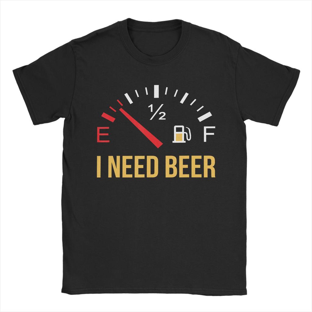 Necesito Cerveza Funny Quote I Need a Beer Graphic Printed T Shirts for Men Women Cotton Tee Shirt Clothing