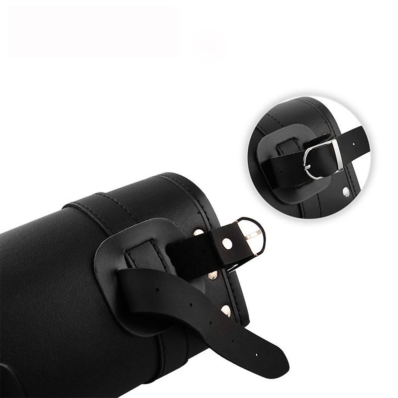 1 Pc Universal Motorcycle Waterproof Tool Bag Leather Travel Pouch Front Luggage Bag for Harley Bobber/Suzuki/Honda/Yamaha