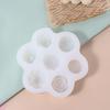 Peony 7 In 1 Flower Silicone Mold Food Grade Soap Mould Craft Supplies Candle Mold  Candle Making
