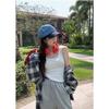Milk Yellow Square Neck Tank Top for Women Wide Strap Slim Fit Sleeveless Vest Inner Layer Cover Armpit Fat