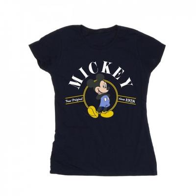 Womens/Ladies Mickey Mouse True Original Cotton T-Shirt