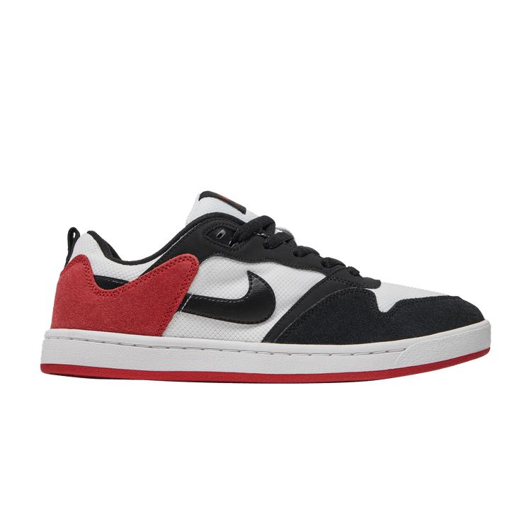 Nike Alleyoop SB  White University Red  45