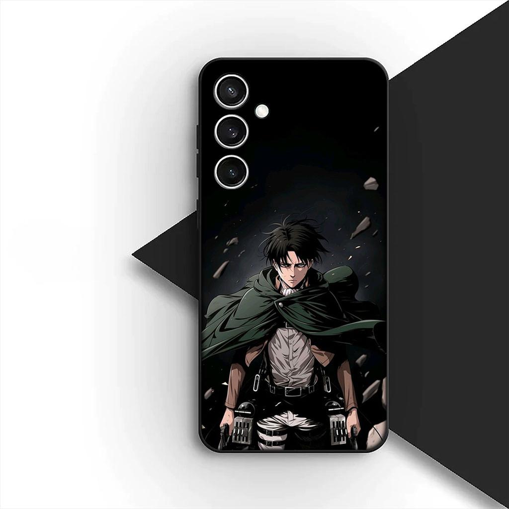 Cover Attack On Titan Levi Eren Jaeger for OPPO A40 A80 A60 A38 A79 A15 A16 A17 A18 A58 A78 A57 A53 A40M 4G 5G Phone Case