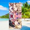 Anime w-watanare Renako Amaori Ajisai Sena weich Strandtücher Reise schwimmen Pool Badehandtuch Fitnessstudio Zuhause Dekor Geschenk Feiertag Urlaub