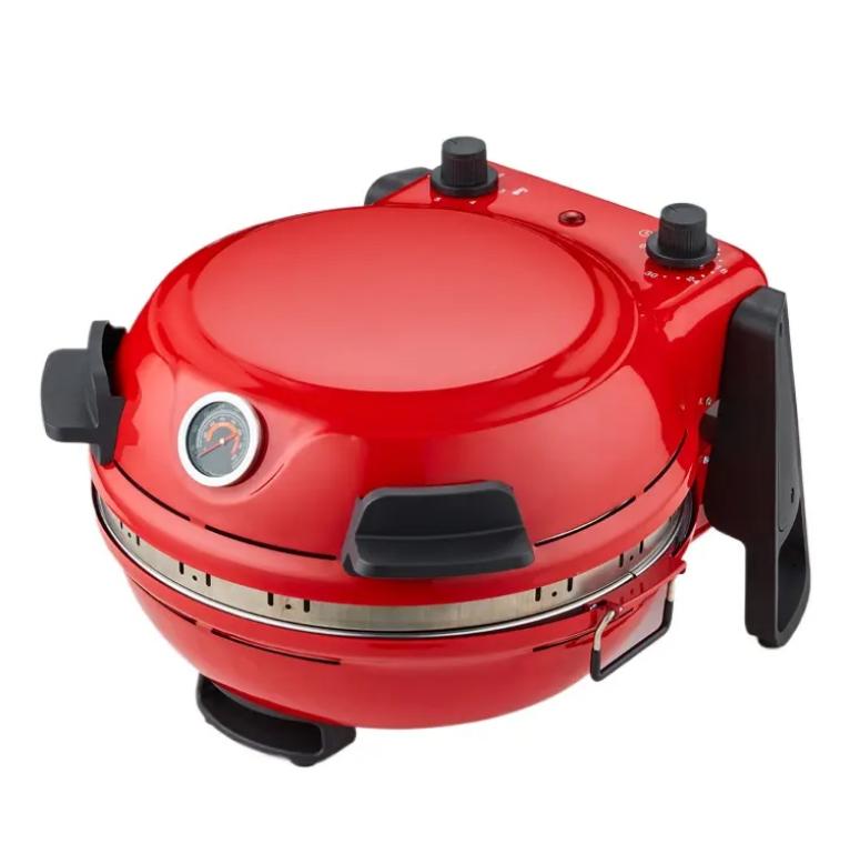 

12-дюймовая пиццепечь машина для пиццы керамический камень 31 см пицца 420 градусов 1500 Вт 4-минутная пицца