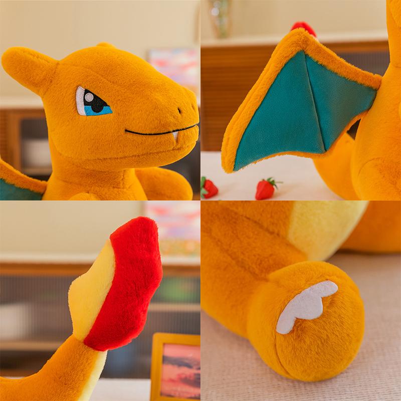 35-65cm Plush Charizard Doll Huge Plush Toys Cartoon Charizard Stuffed Toys Anime Sleeping Pillow Birthday Gifts