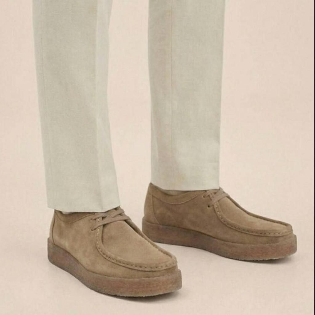 [Soliberty] Moccasin Suede Wallaby (Moca Beige) [Shipped from Korea] 100% Authentic
