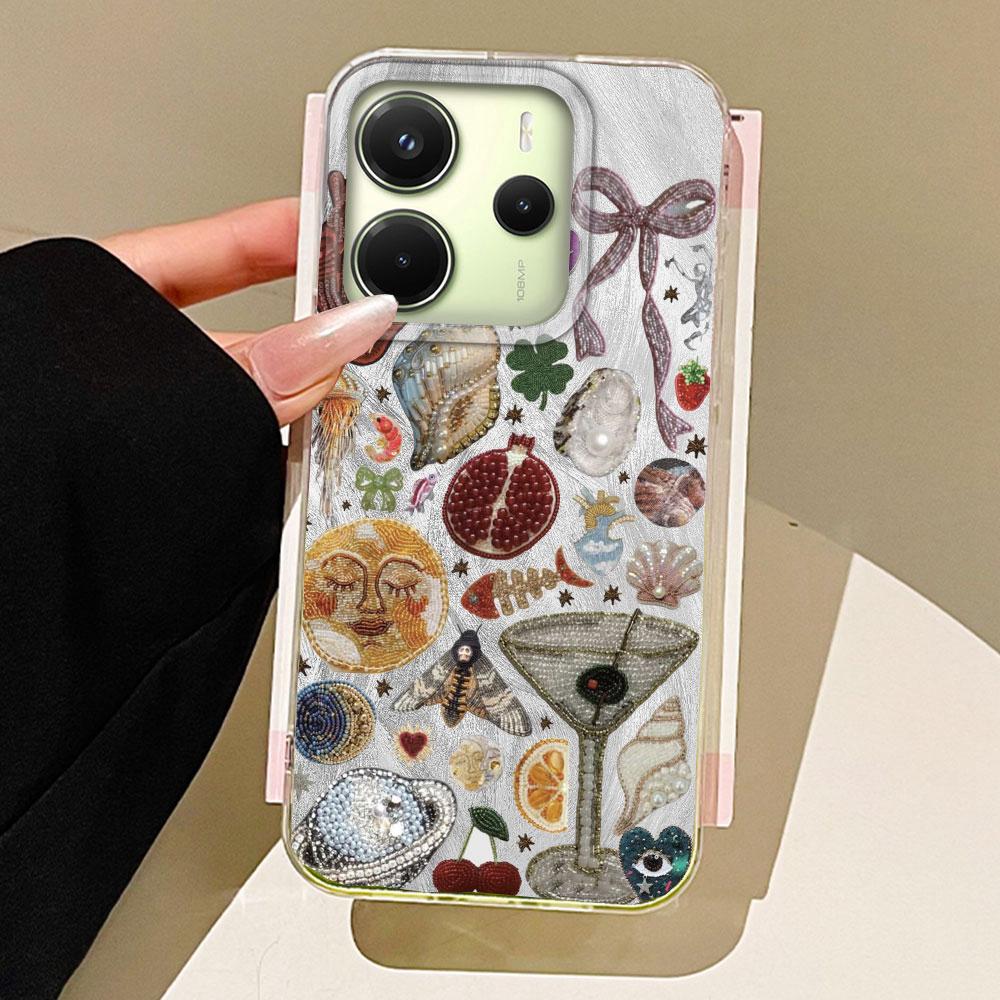 Heart Sun Eyes Bowknow Women Phone Case for Xiaomi Redmi Note 14 13 12 11 11S 10 9 8 Pro 9C 13C 14C A5 A3 A4 A3X A1 A2 9A Cover