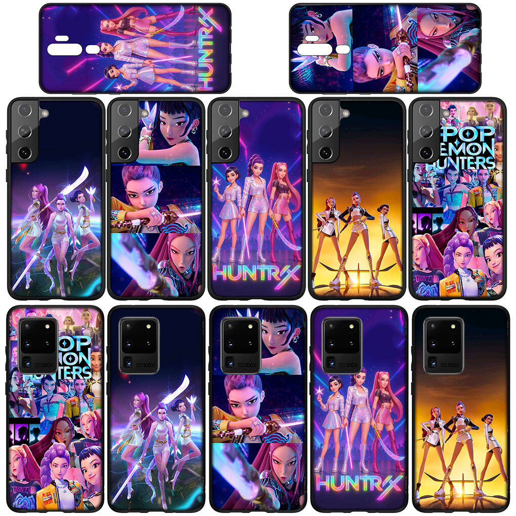 Für Samsung Galaxy S25 S24 S23 S22 Ultra FE Plus A17 A37 A57 A56 A55 A06 A16 A15 A36 A26 A35 A05 A25 A54 A34 Hülle Rumi Zoey KPop Dämon X Jäger Mira