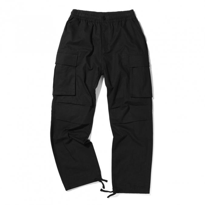 EXTRAORDINARY Cargo Ripstop Pants Black