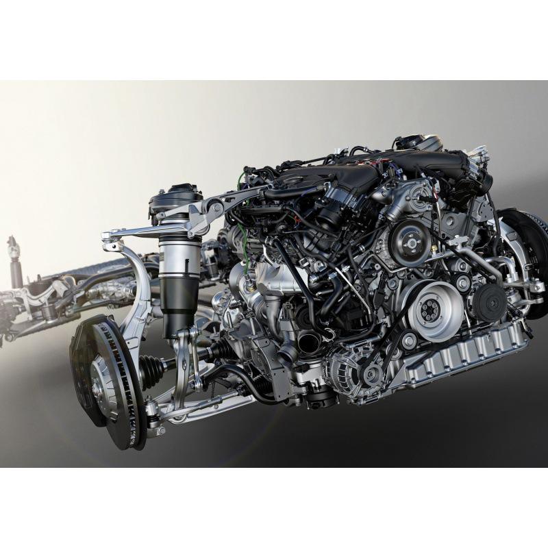 Car Engine Art Poster for Study, Bar, Dorm, Dealership, Bedroom - Decorative Wall Frame