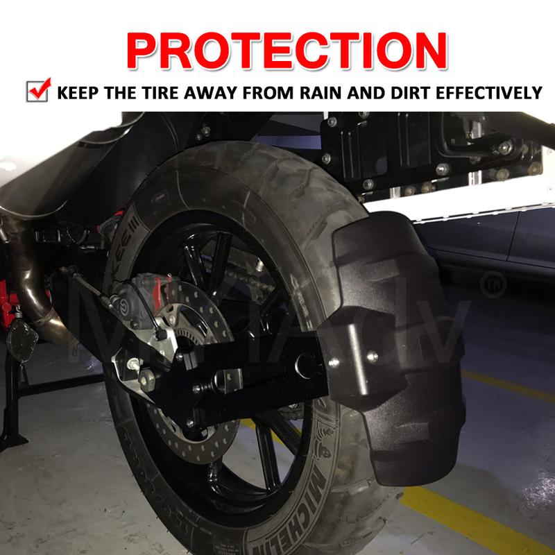 Motorcycle Mud Splash Guard Tire Hugger Cover Rear Fender Mudguard For BMW F800GS F800R F700GS F650GS 2008-2016 2017 F 800 GS/R