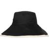 Womens Wide Brim Reversible Sun Hat Beach Cap Packable