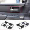 ABS Carbon Fiber Inner Door Bowl Trim Cover For Toyota Tundra/Sequoia -24